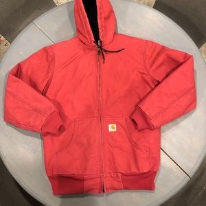 Women’s Red Carhartt Insulated Jacket